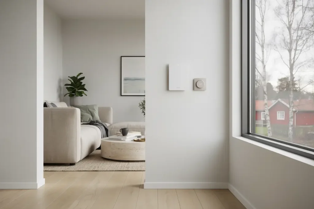 smarta hemsystem med fj rrstyrning installerat i villa i stuvsta huddinge